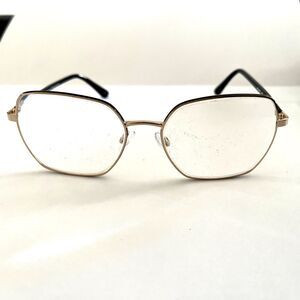 Bravo Project Runway Eyeglasses PR 151M 057 Designer Frames Only Gold 56-17-140